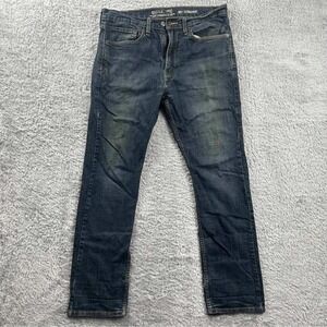 Levi Strauss Signature S51 Straight Fit Dark Wash Men's Jeans W34 L32